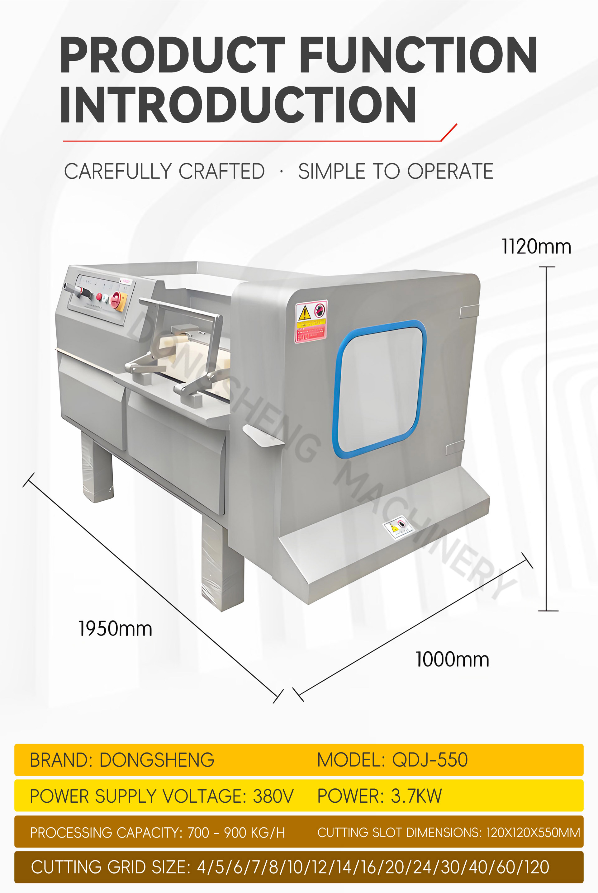 500T微冻肉切丁机英文_04 500T微冻肉切丁机英文_04