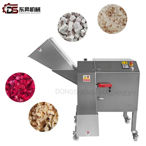 Fully Automatic Large-Scale Dicer for Potatoes Taro King Oyster Mushrooms Carrots White Radish Onions Shiitake Mushrooms King Oyster SUS304
