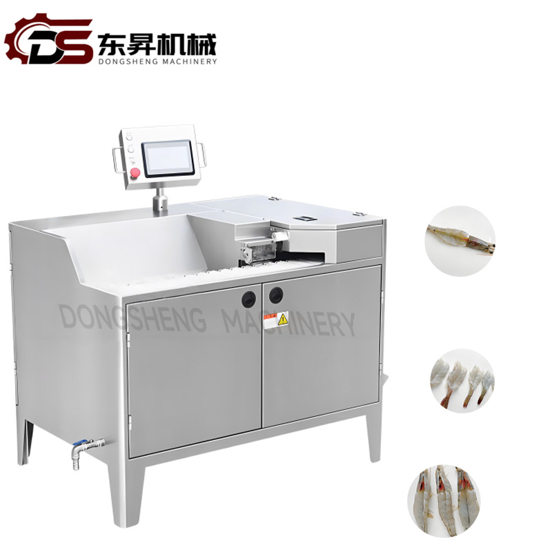Efficient Silent Operation Fully Automatic Shrimp Peeling Mechanical with Digital Panels Overload Protection for Small Shrimp Workshops Continuous Feeding Fully Automatic Shrimp Peeling Machine