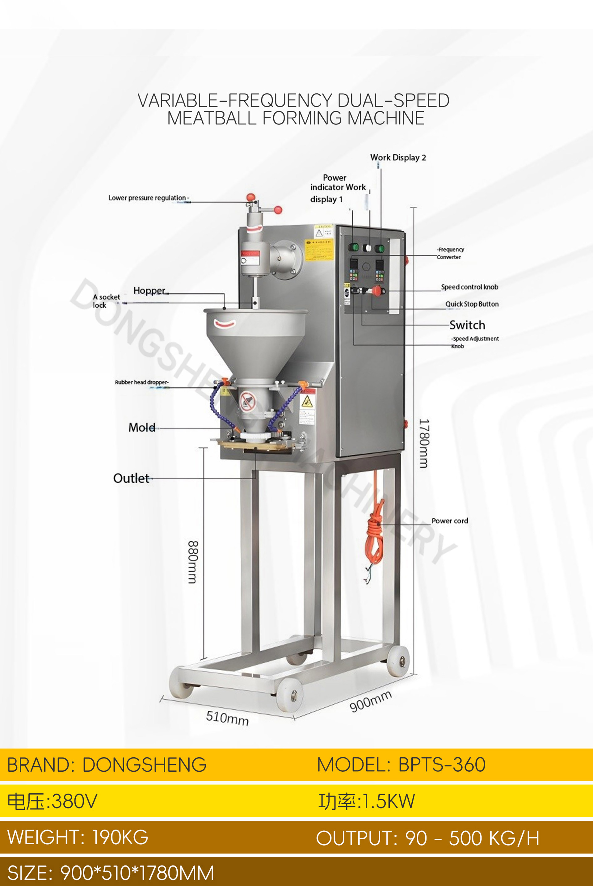 4小型肉丸加工流水线英文_06