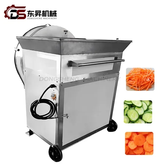 Large Scale Slicing and Shredding Machine with Safety Design Operates Safely in Factory Work