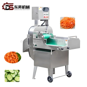 Vegetable Chopper Machine for Factories Adjusts Speed Based on Veggie Fruit Hardness Automatically