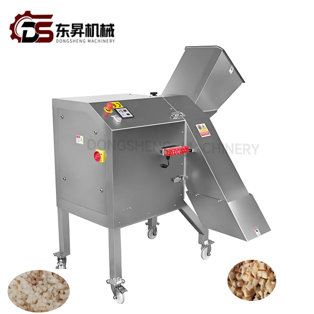 Fully Automatic Large-Scale Dicer for Potatoes Taro King Oyster Mushrooms Carrots White Radish Onions Shiitake Mushrooms King Oyster SUS304