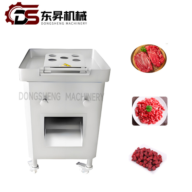 180 Type Fresh Meat Slicer for Meat Factories Durable Cutting Frozen Lamb Fresh Chicken Beef Pork Automatic High Speed Multi-Functional Meat Grinder Dumpling