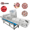 Commercial Labor-Saving Frozen Meat Dicer Beef Pork Lamb Chicken Loins Cube Cutting Machine for Meat Processing Plants and Central Kitchens with Clean Cuts