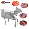 Full Automatic CE Certified PLC Control Touch Screen Frozen Meat Beef Pork Chicken Mutton Dicing Cube Cutting Machine Slicer Chopper Dicer Processing Plant