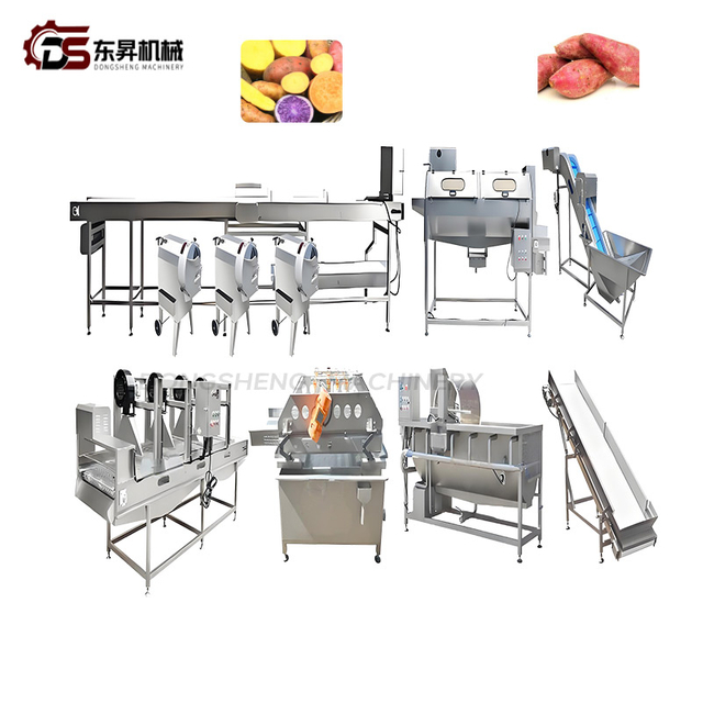 Efficient Root Vegetable Processing Assembly with Low Noise Operation for Urban Vegetable Workshops Production Line