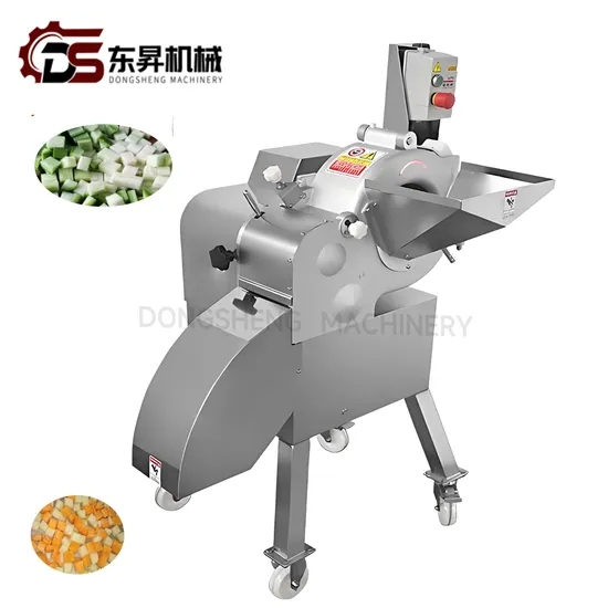 Energy Saving Dicing Machine for Factories Reduces Power Use While Cutting Veggies Efficiently