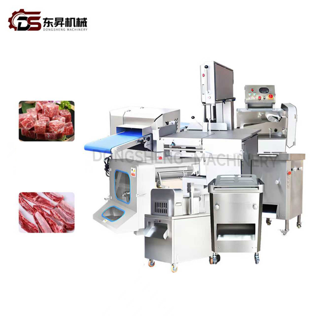 Low Energy Meat Processing Machinery with Silent Operation for Small Pork Workshops Meat Production Line