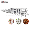 304 Stainless Steel Large Scale Meatball Mechanical Line with Mixers for Beef Slaughterhouses Large Scale Meatball Processing Line