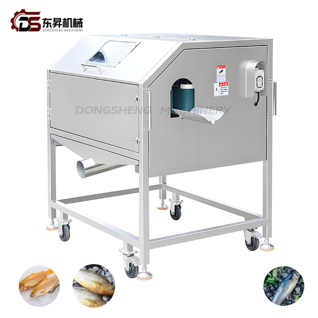 High Efficiency High Pressure Machinery with Water Recycling for Fish Slaughterhouses High Pressure Fish Scaling Machine