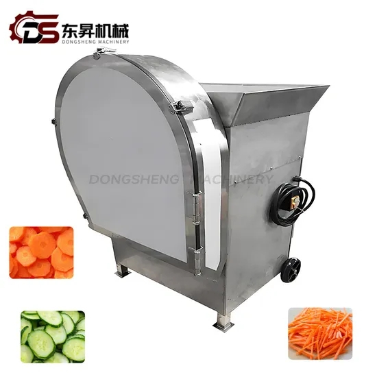 Large Scale Slicing and Shredding Machine with Safety Design Operates Safely in Factory Work