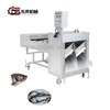 Automated Bias Cutting Mechanical Machine with Timers for Mackerel Factories Bias Cutting Fishhead Machine