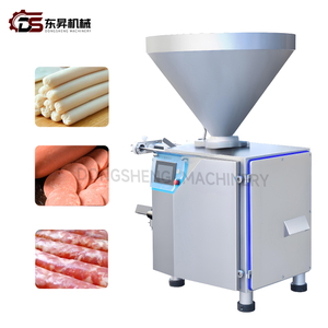 Food Grade Paddle Type Mechanical Machine with Smooth Filling for Small Beef Sausage Workshops Paddle Type Vacuum Sausage Stuffer
