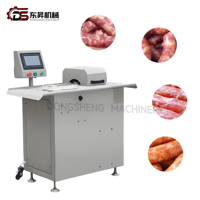 Auto Integrated Mechanical Unit with Tying Monitoring for Beef Sausage Factories Automatic Wiretying Machine