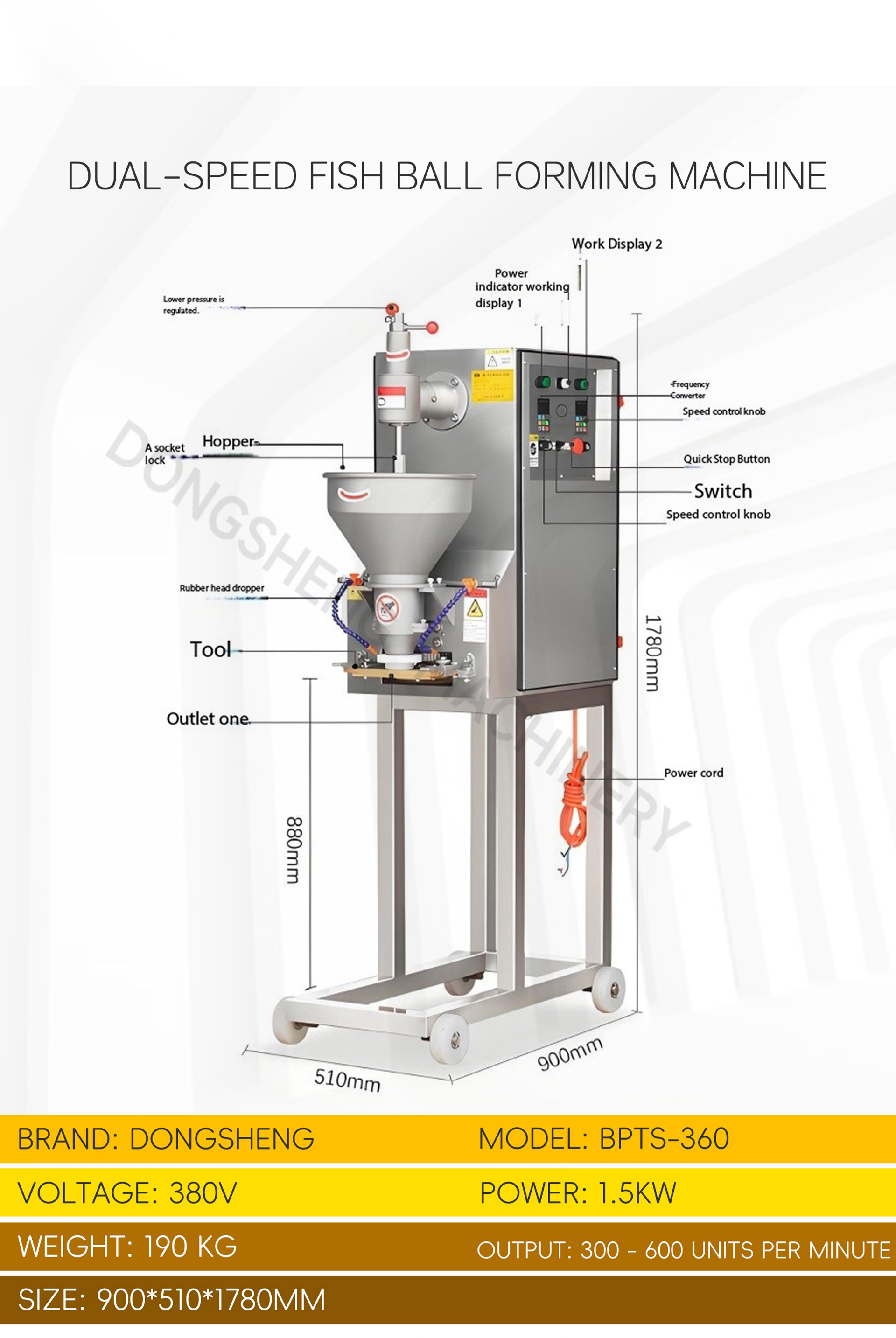 5大型肉丸加工流水线英文_05