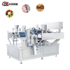 Corrosion Resistant Pouch Feeding Mechanical with Feeders for Beef Slaughterhouses Pouch Feeding Packaging Machine