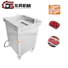 Commercial Model 320 Fresh Meat Slicer Food Cutter SUS304 Integrating The Processes of Freezing Meat Slicing Chopping Division