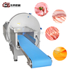 304 Stainless Steel High Safety Efficient Meat Cutting Mechanical with Adjustable Blades Sensors for Large Beef Processing Factories FDA Certified Efficient Stainless Steel Meat Cutter for Industrial 