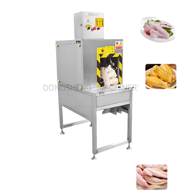 Automatic Chicken Duck Wing Cutter Separator Cut Into Drumette Wingette Wing Tip Cutting Machine 3 Parts Separated with 2000 3000 Units Per Hour High Outputs