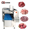 Factory Applied Continuous Frozen Meat Slicing Dicing Machine