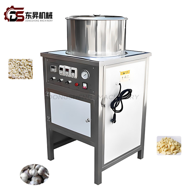 Efficient Garlic Peeling Machine for Vegetable Factories Energy Saving Suitable for Large Batch Canned Garlic Prep Stainless Steel 304 Time-Saving