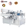 Corrosion Resistant Pouch Feeding Mechanical with Feeders for Beef Slaughterhouses Pouch Feeding Packaging Machine