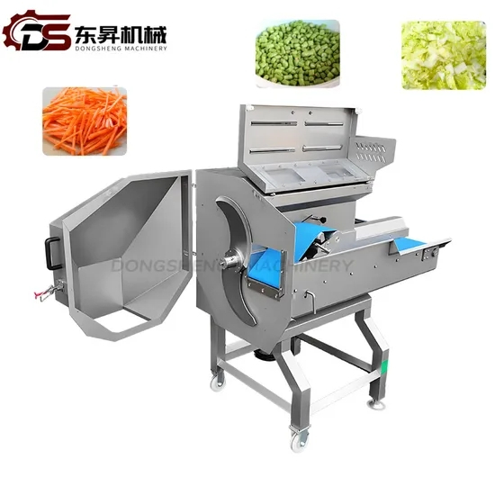 Large Scale Smart Vegetable Cutter Machine with Cleanable Parts Saves Factory Maintenance