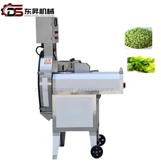 Double Frequency Leafy Vegetable Cutter Machine with Sharp Blades Cuts Leafy Veggies in Factories