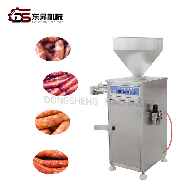 Low Energy Twisting Mechanical Machine with Silent Operation for Small Lamb Plants Pneumatic Twisting Sausage Knotting Machine