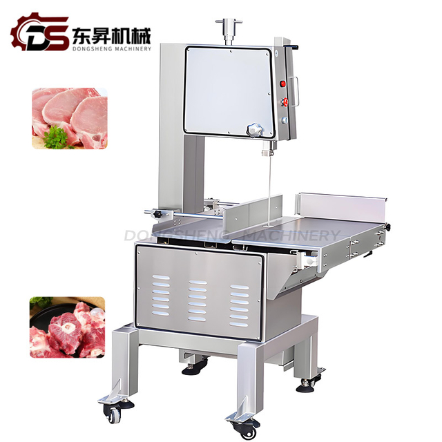 Bone Saw Machine Meat Processing Plant Food Catering Industry Poultry/Pork/ Beef/Lamb Processing Stainless Steel Saw Blade Precise Cutting Emergency Stop Button