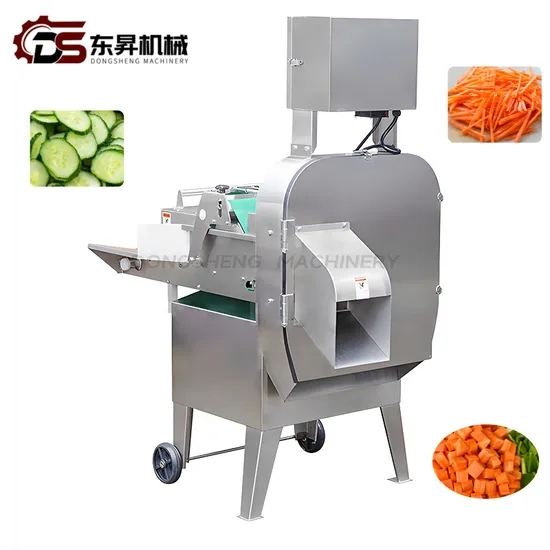 Vegetable Chopper Machine for Factories Adjusts Speed Based on Veggie Fruit Hardness Automatically