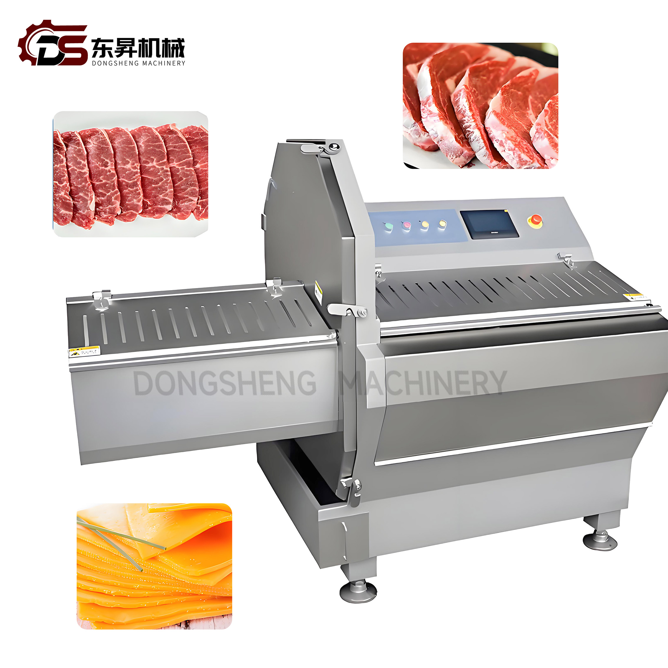 Stainless Steel Multifunctional Meat Slicer with High Efficiency Operation