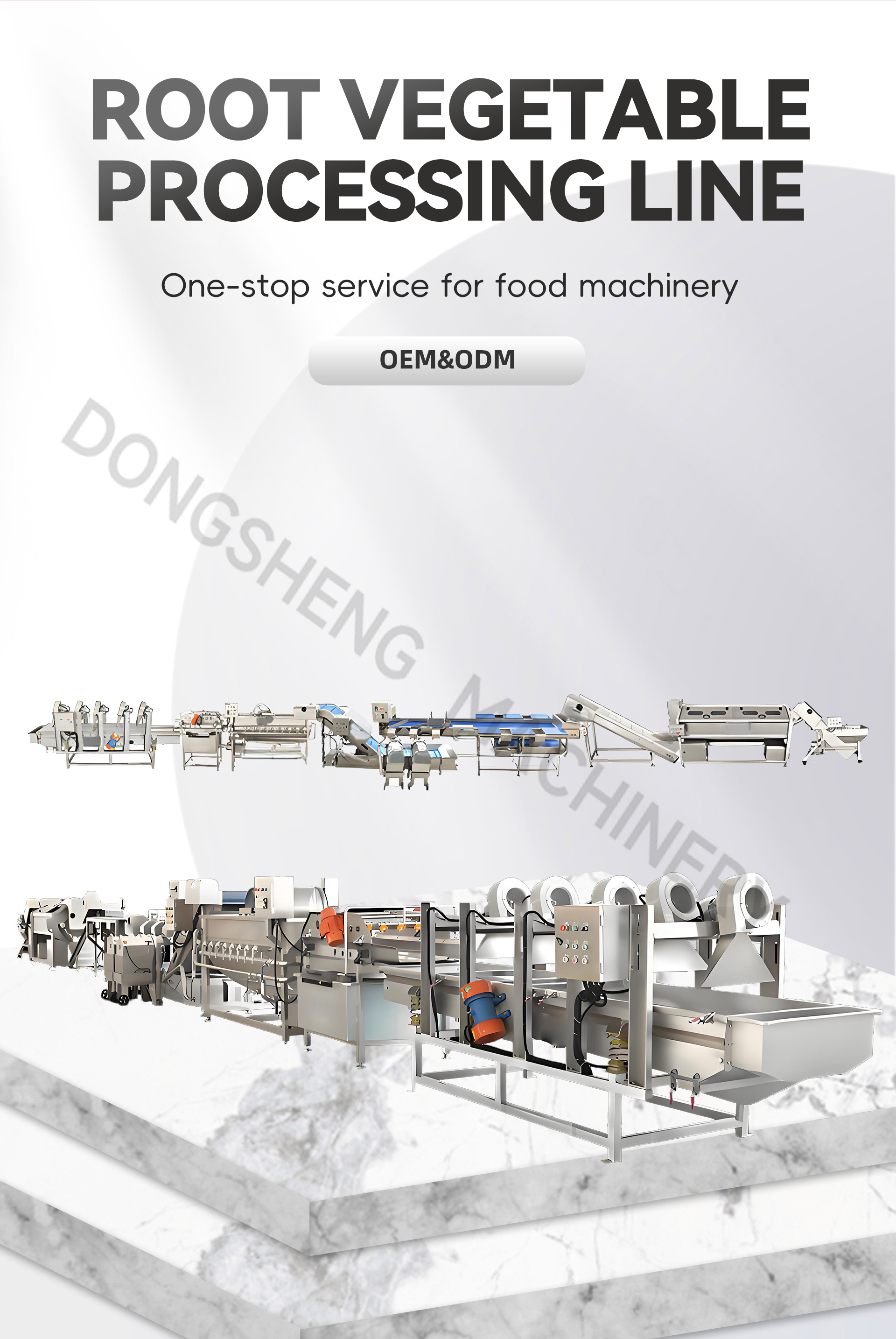 根茎类蔬菜加工流水线英文_01