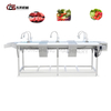 Factory Fruit Processing Single Layer Conveying Platform