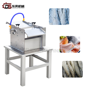 Energy Saving Durable Fish Peeling Mechanical with Conveyors Timers for Seafood Processing Plants Fast Peeling Fish Peeling Machine