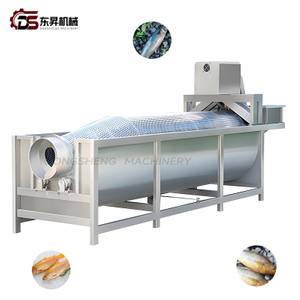 Auto Integrated Drum Descaler Unit with Position Sensors for Fresh Fish Factories Drum Descaler
