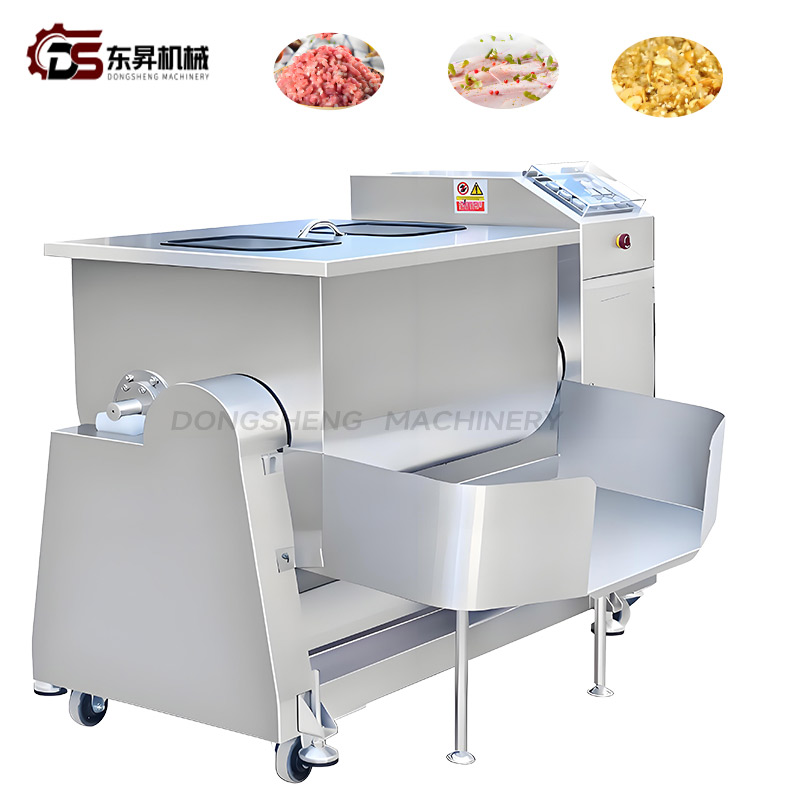 Heavy Duty Dual Shaft Mixing Machinery with High Power Motors for Industrial Meat Plants Dual Shaft Mixing Machine