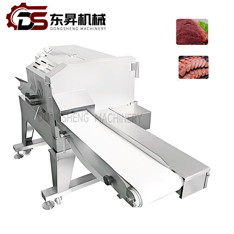 High-Efficiency Meat Cutter for Slicing Cooked Meat Reliable Performance for Factory Long-Term Use Cutting Cooked Beef Lamb Meats