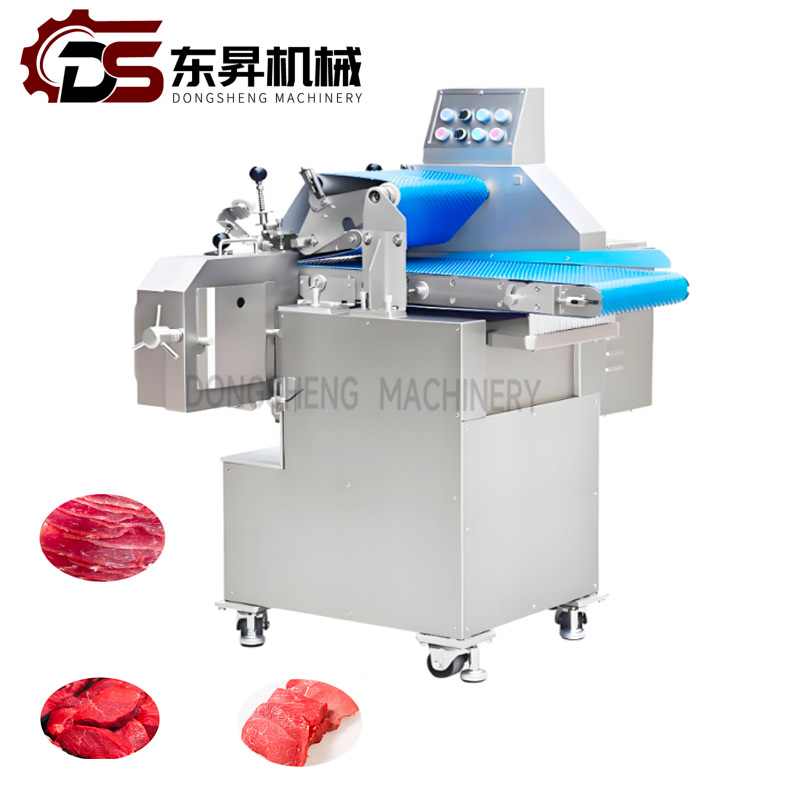 Professional Fresh Meat Cutter for Lamb, Beef, and Pork Adjustable Meat Slicing Machine for Uniform Cuts in Bulk Adjustable Thickness Settings