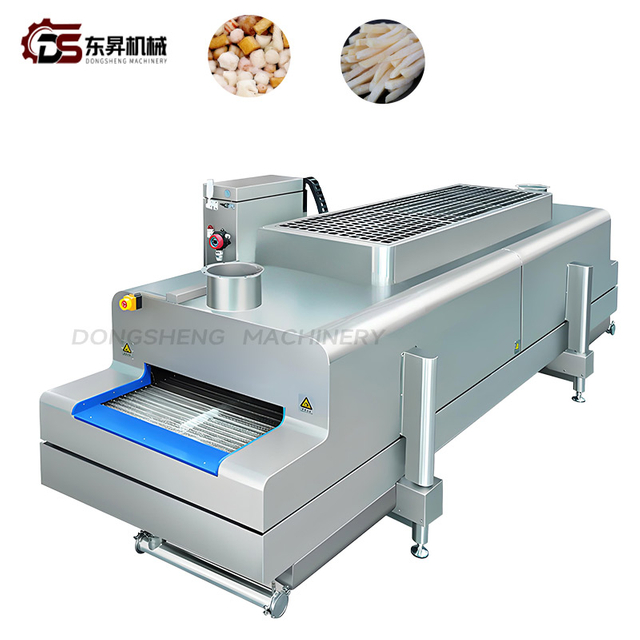 Multi Purpose Energy Saving Unit with Adjustable Cooling for Food Factories Conveyorized Freezing Tunnel