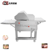 304 Stainless Steel Energy Saving High Safety Fully Automatic Pork Peeling Mechanical with Adjustable Blades Digital Panels for Large Pork Processing Factories FDA Certified Fully Automatic Pork Peeli