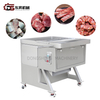High Efficiency Multifunctional Fresh Ribs Cubing Stripping Cutting Machine Pork Beef Lamb Fish Cubes Strips Chunks Processing Cutter Cuber 1000 2000 Kg/H
