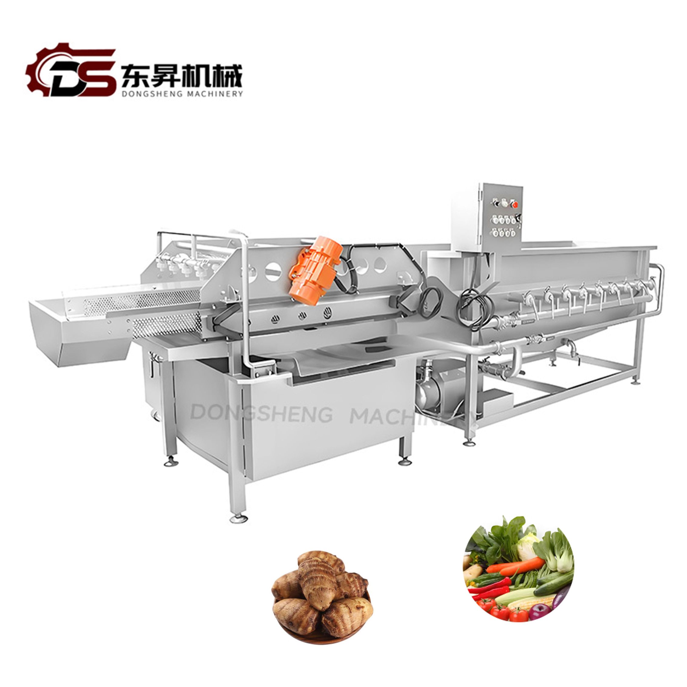 Energy Saving Eddy Current Machinery with Spray Systems for Potato Plants Eddy Current Washing Machine