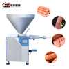 Food Grade Paddle Type Mechanical Machine with Smooth Filling for Small Beef Sausage Workshops Paddle Type Vacuum Sausage Stuffer