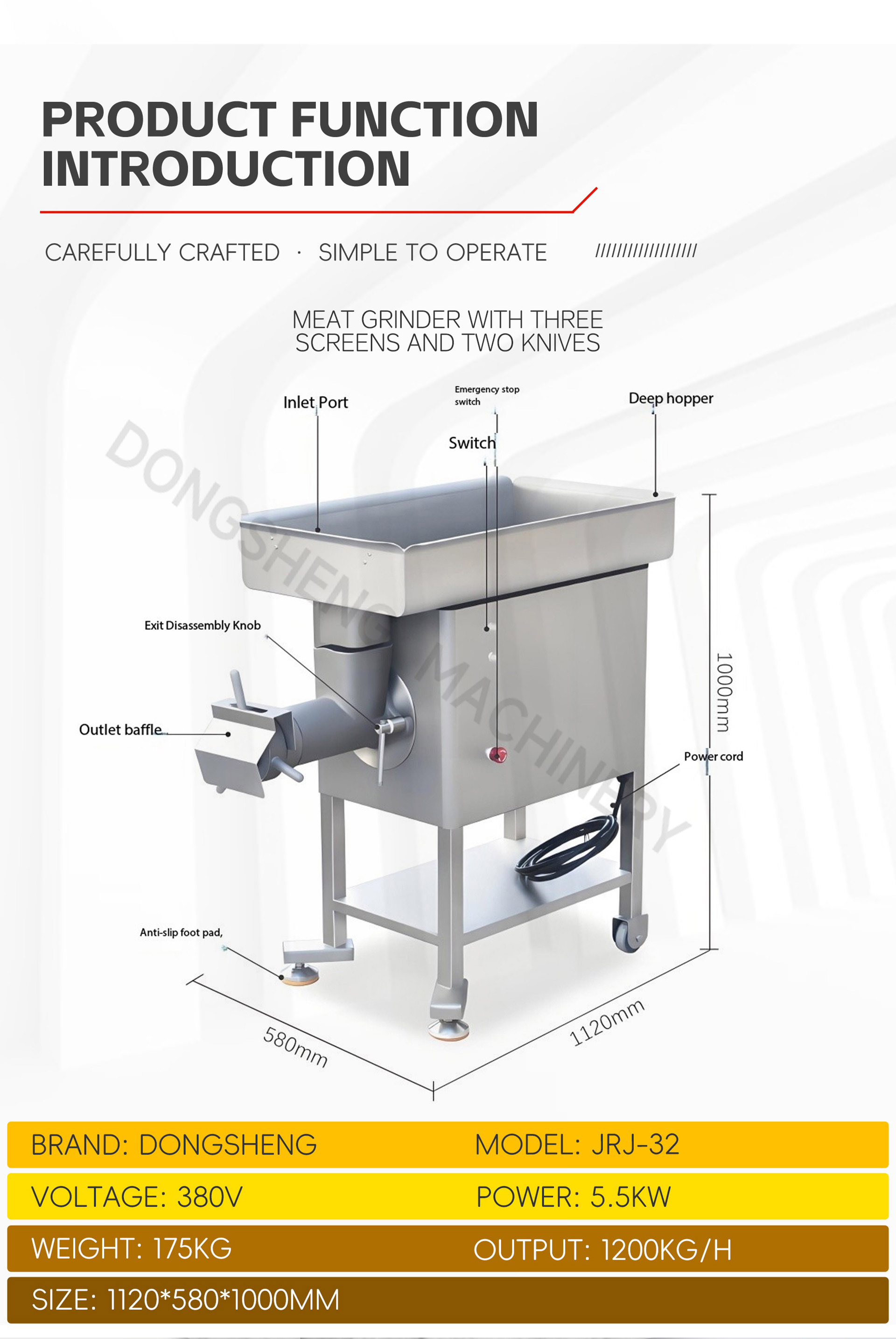 4小型肉丸加工流水线英文_04