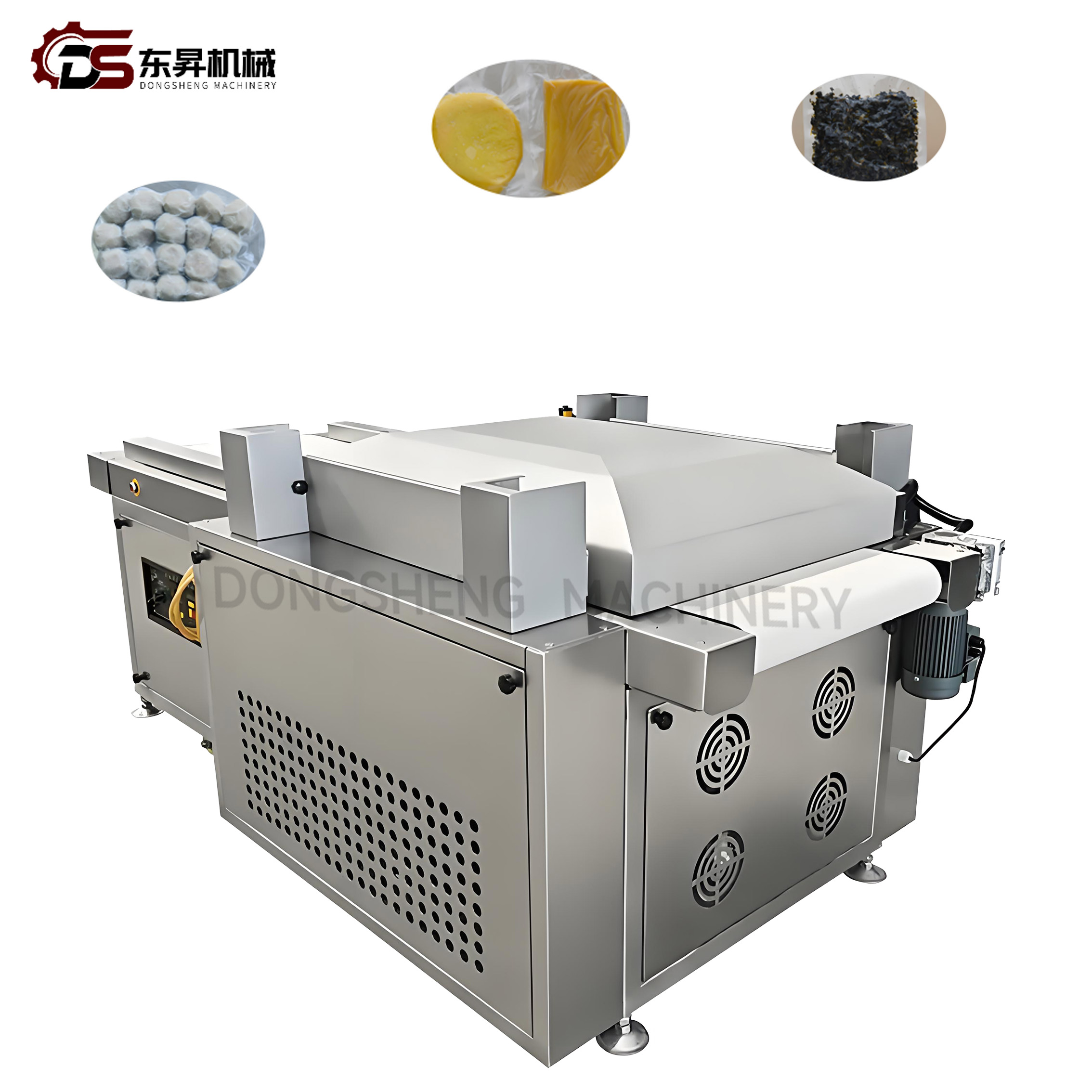 Efficient Packaging Machinery with Panels for Vegetable Factories Horizontal Continuous Packaging Machine