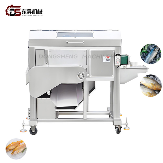 304 Stainless Steel Mechanical with Slicing Blades Bone Removers for Freshwater Fish Plants Three Piece Slicing Middle Bone Removing Machine