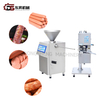 Low Power Mechanical with Filling Tubes for Small Pork Sausage Plants Pneumatic Sausage Filling Buckling Machine
