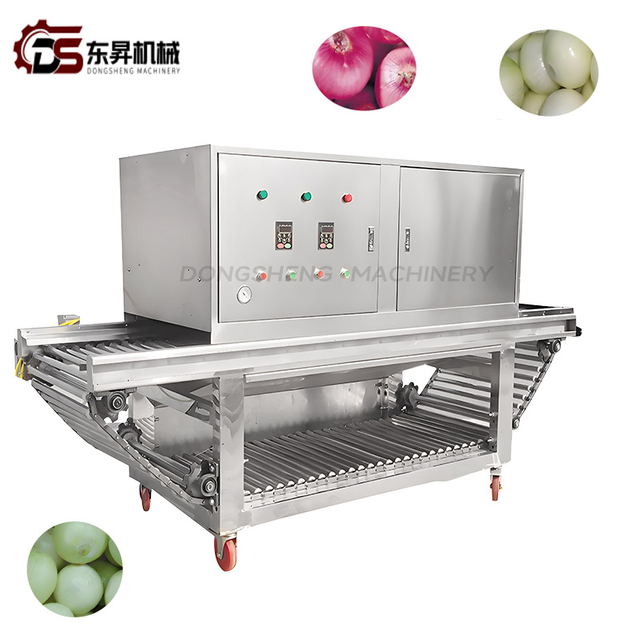 Efficient Onion Peeling Machine for Vegetable Factories Energy Saving To Boost Onion Seasoning Production Efficiency